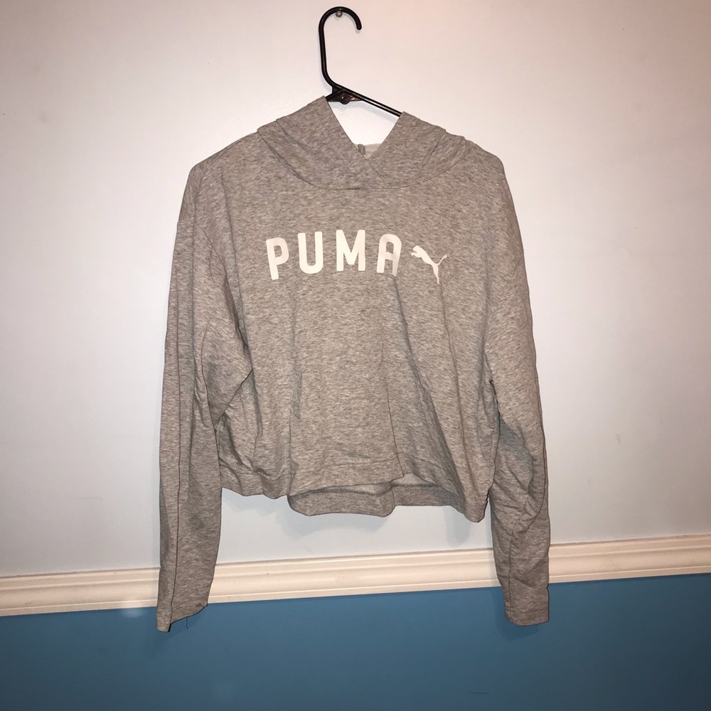 Puma crop top sweatshirt
